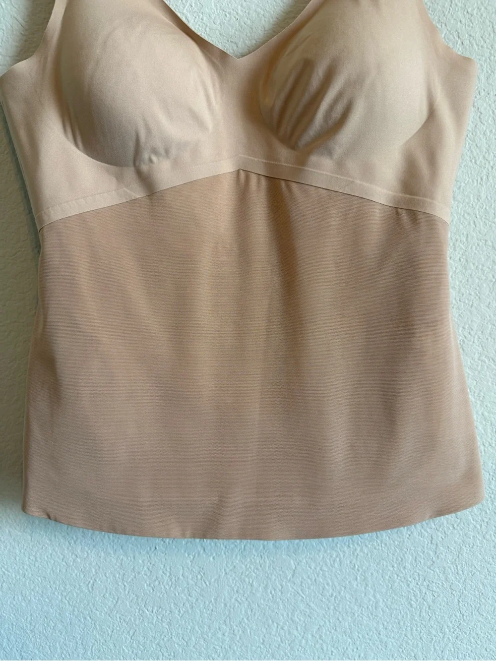 Honeylove Liftwear Tank Seamless Sand Nude Shaping Tank Top Shapewear Size XL